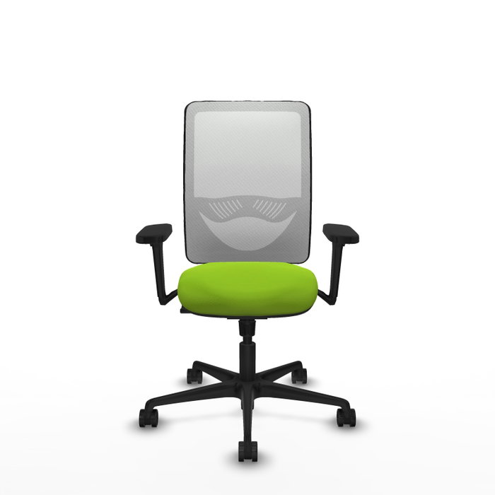 PIQUERAS Y CRESPO Silla de oficina Zulema Pistacho y Blanco PIQUERAS Y CRESPO Silla de oficina Zulema Pistacho y Blanco