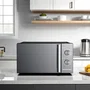 Grunkel MWG-20ESPEJO Microondas con Grill 800W 20L Negro