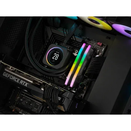 Memoria corsair ddr5-6800 (2x 48 gb) 96 gb cmh96gx5m2b6800c40 negro