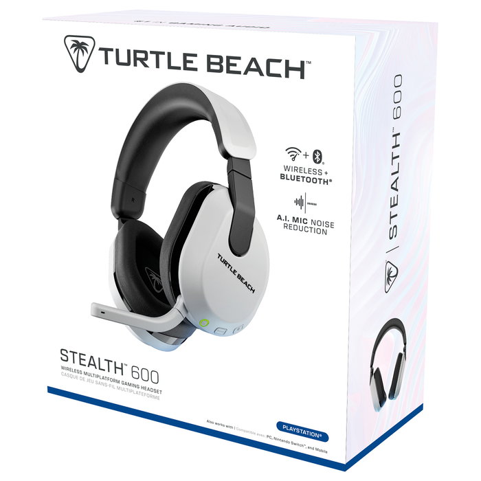 Turtle Beach Stealth 600 GEN3 PS Over-Ear Stereo Headset, Blanco