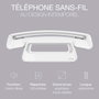 ALCATEL Teléfono Vintage EPure Iconic Blanco