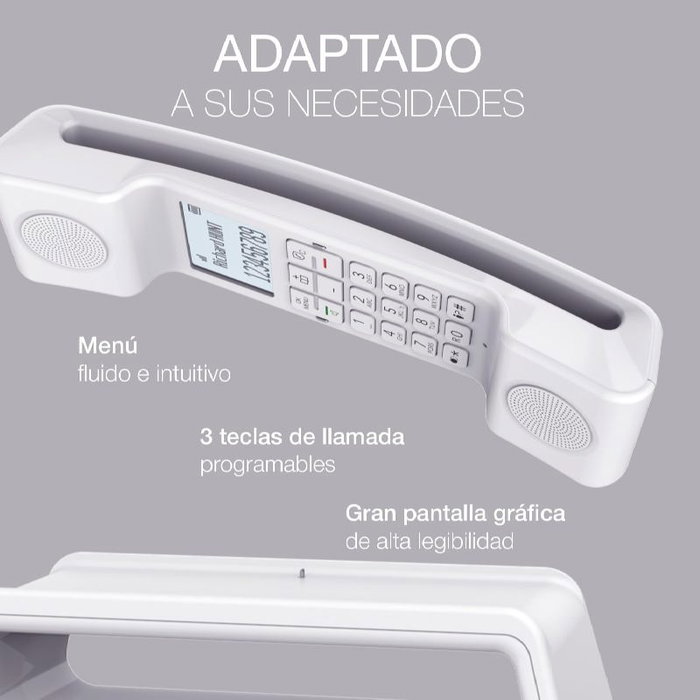 ALCATEL Teléfono Vintage Epure 1.4 - Teléfono con Manos Libres - Modelo alcatel vintage - manos libres 1.4 epure