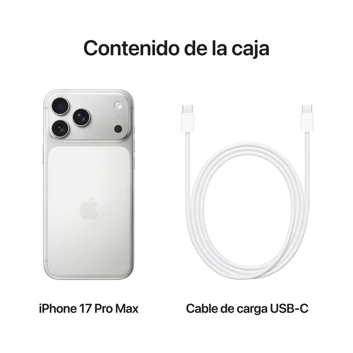 Apple iPhone 17 Pro Max 2TB Plata Apple iPhone 17 Pro Max 2TB Plata