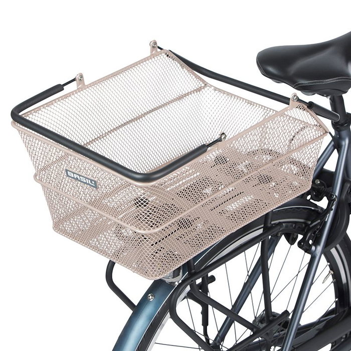 Basil Cento Cesta Trasera para Bicicleta Acero 30L 39x24x13cm MIK 2.0