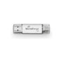 MEDIARANGE STICK MediaRange USB-Stick 3.2 Gen 1 USB-A und USB-C 1TB silber