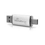 MEDIARANGE STICK MediaRange USB-Stick 3.2 Gen 1 USB-A und USB-C 1TB silber