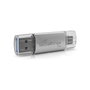 MEDIARANGE STICK MediaRange USB-Stick 3.2 Gen 1 USB-A und USB-C 1TB silber