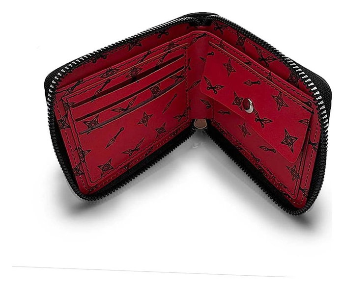 KARACTERMANIA Cartera Naruto Shippuden Man Zip Clouds