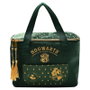 WIDDOP & CO Bolsa Portameriendas Harry Potter Slytherin de Terciopelo - Hogwarts School of Witchcraft & Wizardry
