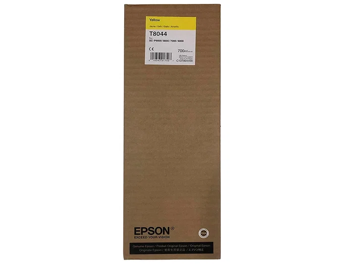 Epson Cartucho de Tinta UltraChrome HDX/HD Amarillo 700ml para SureColor Serie SC-P Epson Cartucho de Tinta UltraChrome HDX/HD Amarillo 700ml para SureColor Serie SC-P