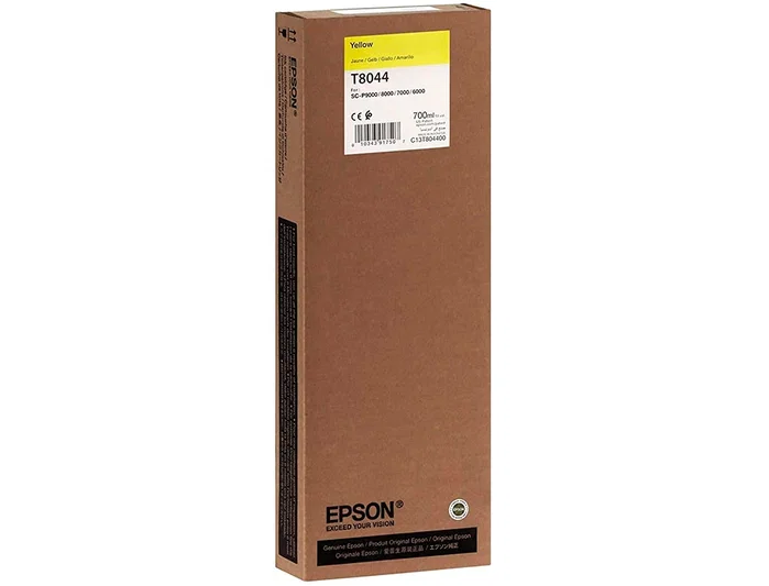 Epson Cartucho de Tinta UltraChrome HDX/HD Amarillo 700ml para SureColor Serie SC-P Epson Cartucho de Tinta UltraChrome HDX/HD Amarillo 700ml para SureColor Serie SC-P