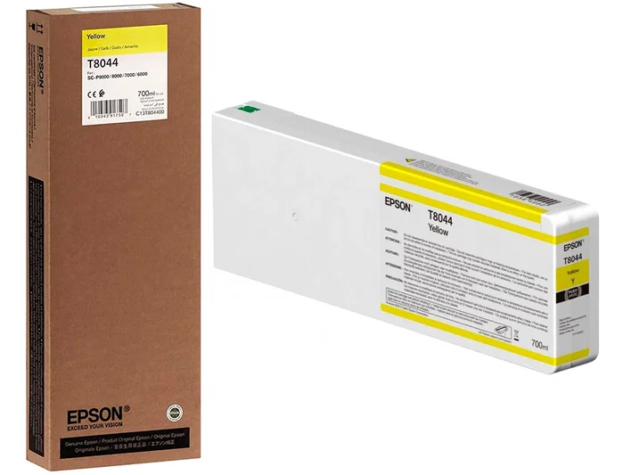Epson Cartucho de Tinta UltraChrome HDX/HD Amarillo 700ml para SureColor Serie SC-P Epson Cartucho de Tinta UltraChrome HDX/HD Amarillo 700ml para SureColor Serie SC-P