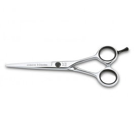 Tres Claveles Tijera de Peluquería Azabache 5,5 pulg. Filo Navaja