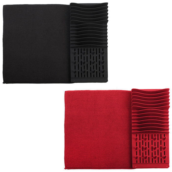 Je cherche une Idee Escurreplatos con estructura ventilada y tapete absorbente 59,5x45 cm