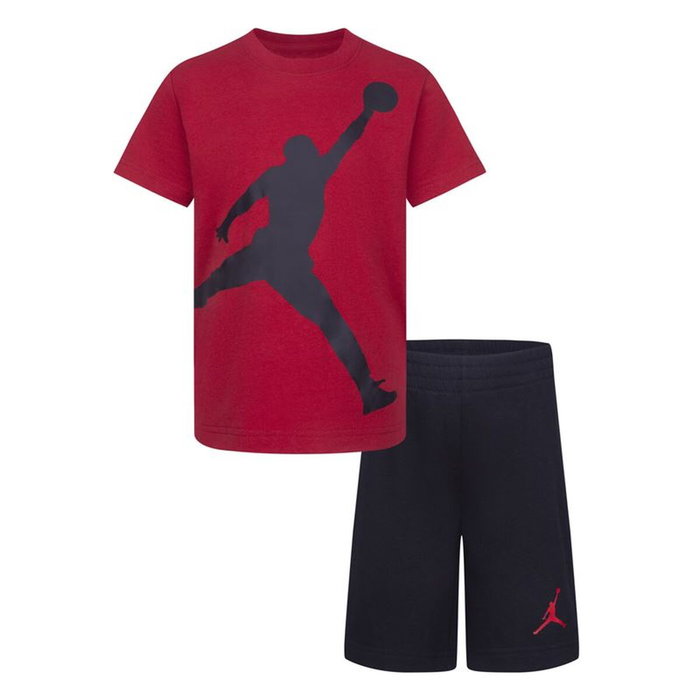 Conjunto Deportivo para Niños Nike Jordan Jumbo Jumpman Negro Conjunto Deportivo para Niños Nike Jordan Jumbo Jumpman Negro