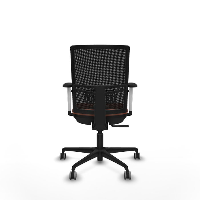 PIQUERAS Y CRESPO Silla de oficina Yunquera con mecanismo Sincro, Marrón y Negro PIQUERAS Y CRESPO Silla de oficina Yunquera con mecanismo Sincro, Marrón y Negro