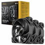 Antec Nova Kit de 3 Ventiladores de 120 mm Negro