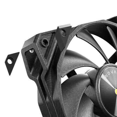 Antec Kit de 3 ventiladores auxiliares Nova 120 Negro Antec Kit de 3 ventiladores auxiliares Nova 120 Negro
