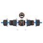 DeLOCK 90659 Conector RJ45 a RJ45 Cat.6A con Rosca M23.5 x 1,5 mm IP68