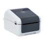 Brother TD-4210D Etiquetadora Industrial Térmica Directa, 203x203 DPI, 203 mm/s, Alámbrica, Gris y Blanco