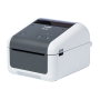 Brother TD-4210D Etiquetadora Industrial Térmica Directa, 203x203 DPI, 203 mm/s, Alámbrica, Gris y Blanco