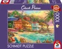 Schmidt SCH1745475623633 Puzzle 1000 Piezas Chuck Pinson Island Time Multicolor 69,3 x 49,3 cm