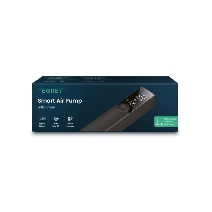 Egret Smart Air Pump para E-Bike, Scooter y Roller