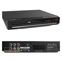 Sunstech Reproductor DVD DVPMH225BK Negro
