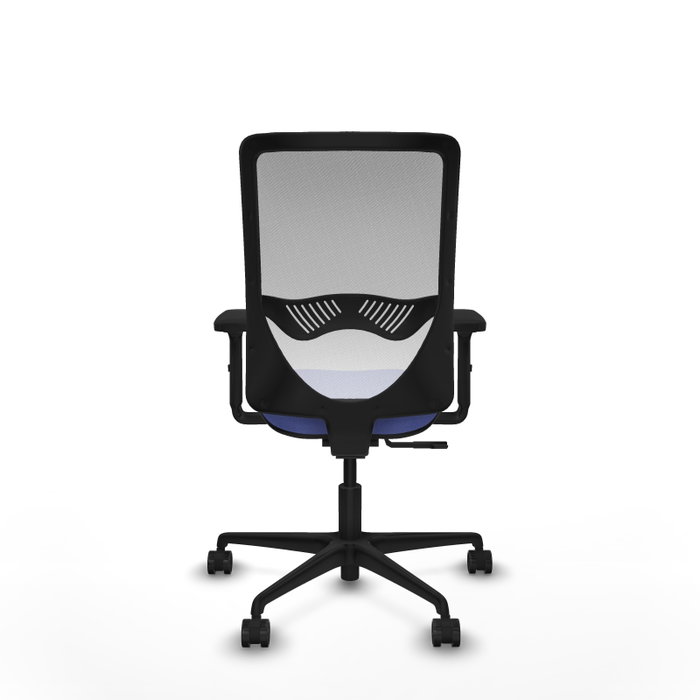 PIQUERAS Y CRESPO Silla de oficina Zulema con mecanismo Sincro, Azul claro y Blanco PIQUERAS Y CRESPO Silla de oficina Zulema con mecanismo Sincro, Azul claro y Blanco