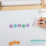 WOOMAX Pizarra Pie 3 en 1 con accesorio