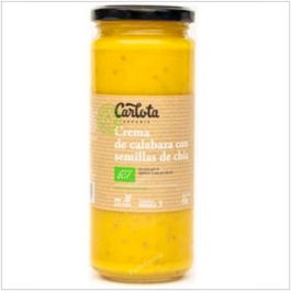 CARLOTA ORGANIC Crema De Calabaza Con Chia 450Gr Eco Sg Vegan
