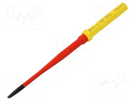 WERA Punta de destornillador aislada slim plana 4x0,8mm