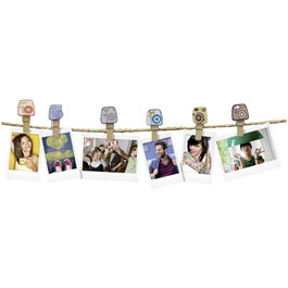 Fujifilm Instax Design Clips con diseño de cámara, pack de 10 unidades