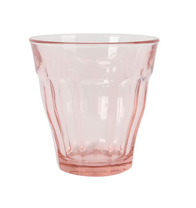 Duralex Set 4 Vasos Picardie Rosa 25 cl de Vidrio Templado (12 Cajas)