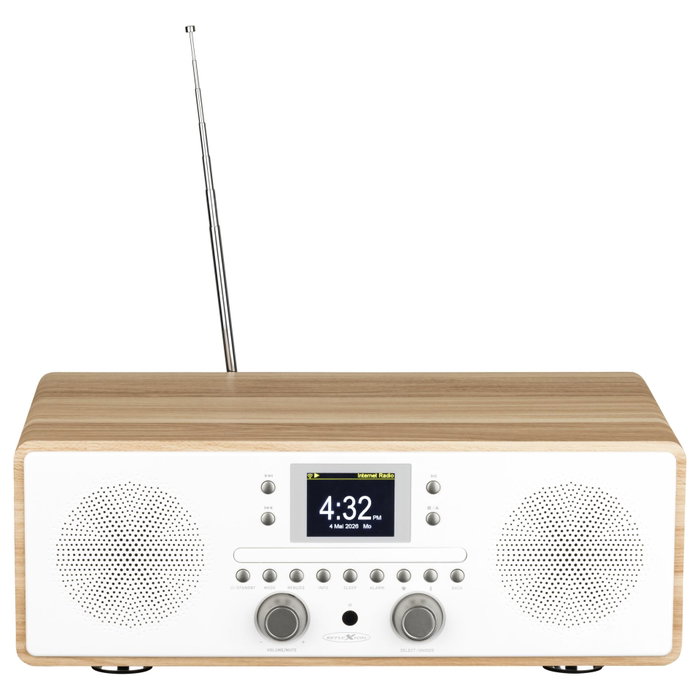 Reflexion HRA23INT Radio Estéreo Internet, DAB+, FM y CD Blanco