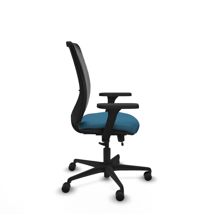 PIQUERAS Y CRESPO Silla de oficina Zulema con mecanismo Sincro/Traslack, Verde petróleo y Negro PIQUERAS Y CRESPO Silla de oficina Zulema con mecanismo Sincro/Traslack, Verde petróleo y Negro