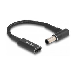 DeLOCK Cable adaptador de USB Tipo C hembra a Sony 6,0 x 4,3 mm macho 90° 15 cm