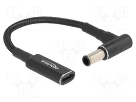 DeLOCK Cable adaptador USB Tipo C hembra a Sony 6,0 x 4,3 mm macho 90° 15 cm