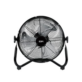 Edm Ventilador industrial de suelo Negro 40W