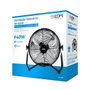 Edm Ventilador industrial de suelo Negro 40W