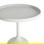 Mesita Blanco Metal 40 X 40 X 58 cm