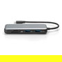 Digitus Estación de acoplamiento USB-C de 7 puertos con HDMI, USB 3.2, RJ45 Gigabit, Lector SD, 100W PD y carcasa de aluminio - Compatible con 4K 60Hz