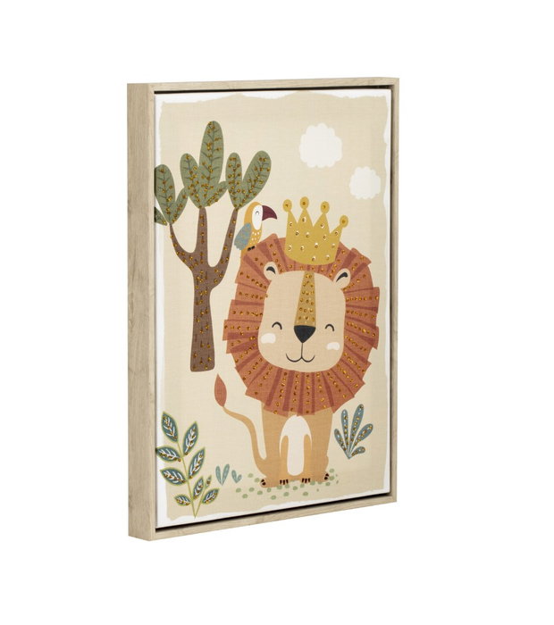 DKD Home Decor Cuadro Lienzo PS 30x3x40 Animales Surtido de 4 DKD Home Decor Cuadro Lienzo PS 30x3x40 Animales Surtido de 4