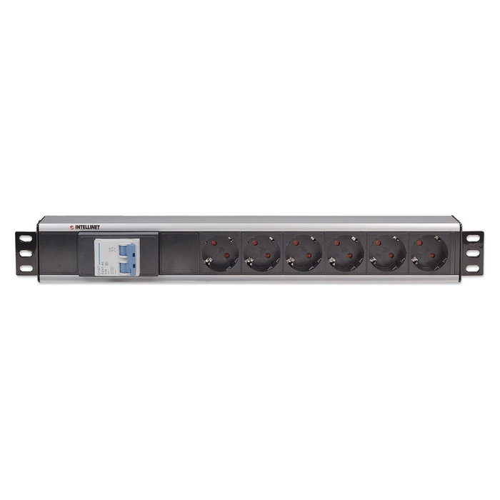 Intellinet 711432 PDU de 6 salidas para rack de 19 pulgadas, 1.5U Intellinet 711432 PDU de 6 salidas para rack de 19 pulgadas, 1.5U