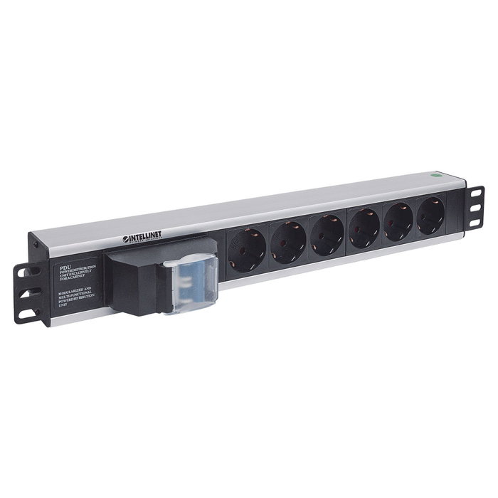Intellinet 711432 PDU de 6 salidas para rack de 19 pulgadas, 1.5U Intellinet 711432 PDU de 6 salidas para rack de 19 pulgadas, 1.5U