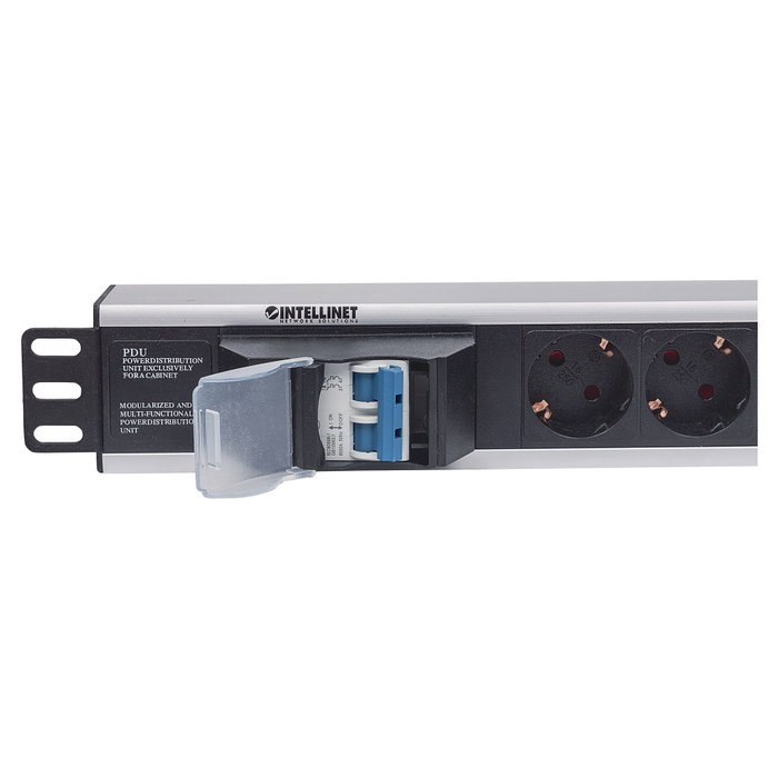 Intellinet 711432 PDU de 6 salidas para rack de 19 pulgadas, 1.5U Intellinet 711432 PDU de 6 salidas para rack de 19 pulgadas, 1.5U