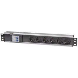 Intellinet PDU 1.5U con 6 tomas EU, montaje vertical