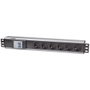 Intellinet PDU 1.5U con 6 tomas EU, montaje vertical