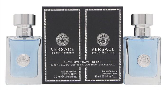 Versace Pour Homme Set de Regalo 2 x 30ml EDT Vaporizador Versace Pour Homme Set de Regalo 2 x 30ml EDT Vaporizador