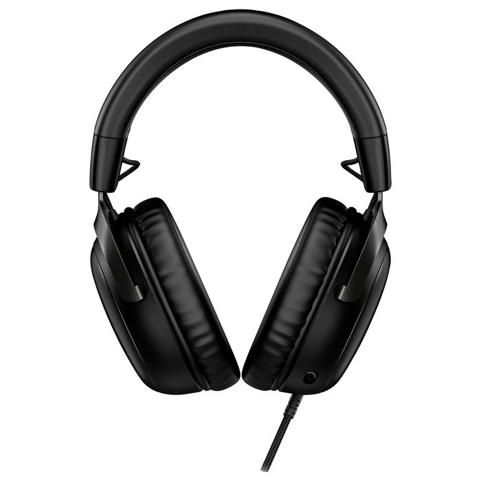 HP HyperX Cloud III Auriculares Gaming Over-Ear Negro con Sonido 7.1 DTS Headphone:X, Sonido Espacial, Cancelación Activa de Ruido, Micrófono Extraíble